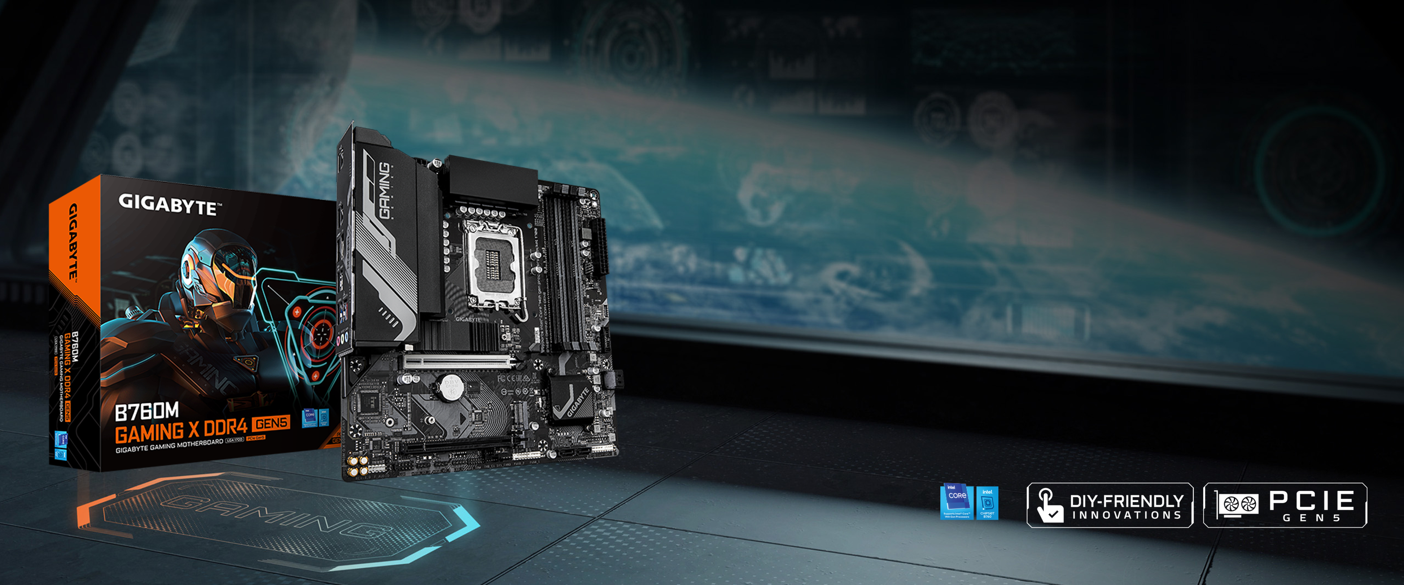 GIGABYTE B760M GAMING X DDR4 GEN5